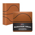 BCW 3-inch basketball collectors card album brown