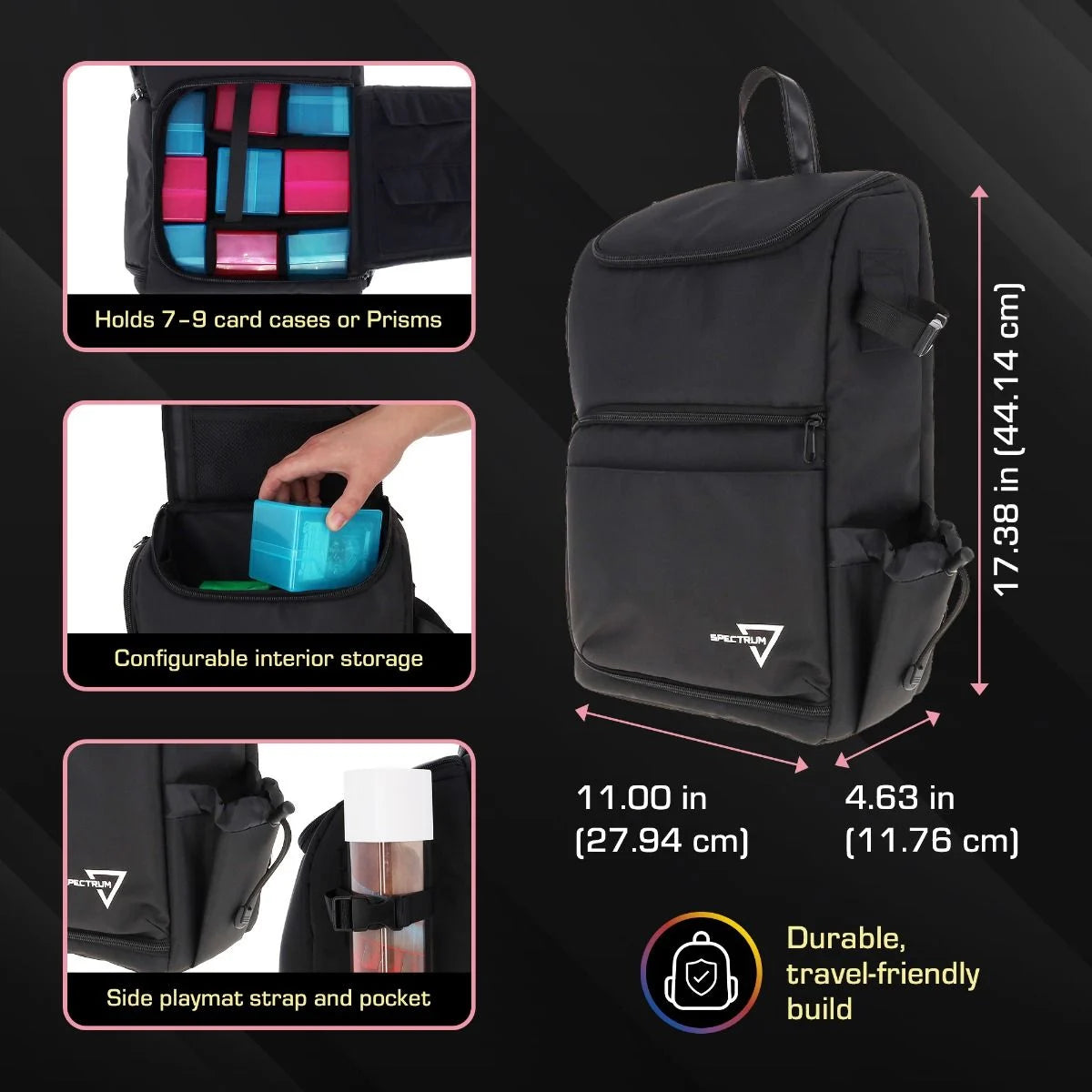 Spectrum TCG backpack black (additional view)