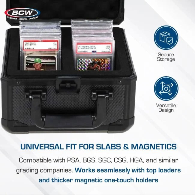 BCW graded slab latching case 2 rows (additional view)