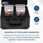 BCW graded slab latching case 2 rows (additional view)