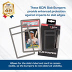 BCW: Slab Bumpers - PSA Card - Blue