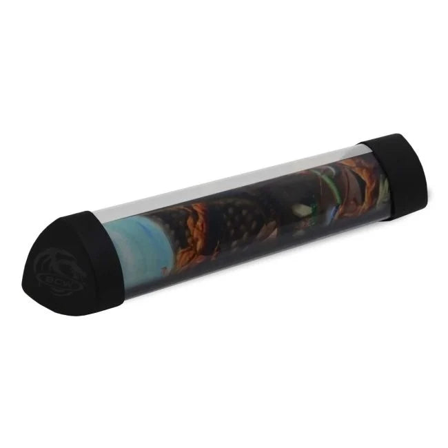 BCW playmat tube with dice cap black (additional view)