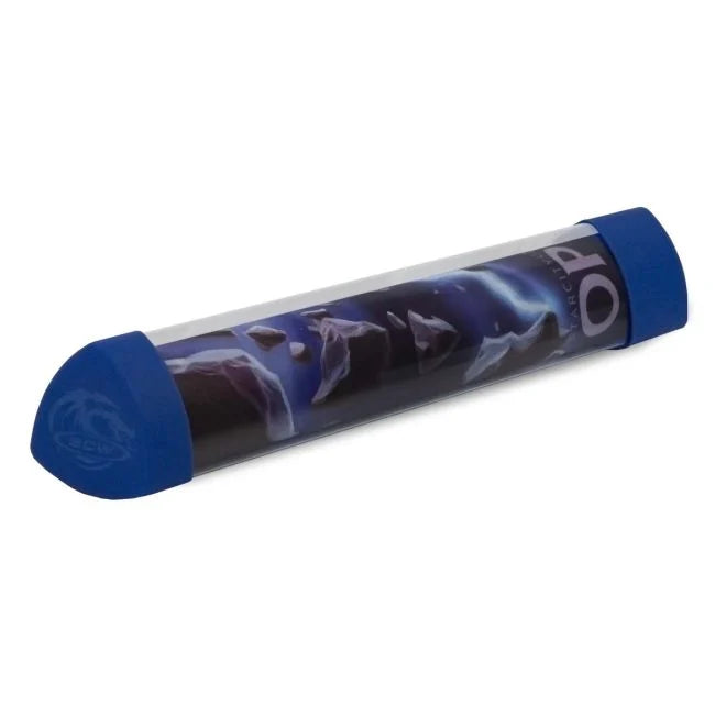 BCW playmat tube with dice cap blue (additional view)