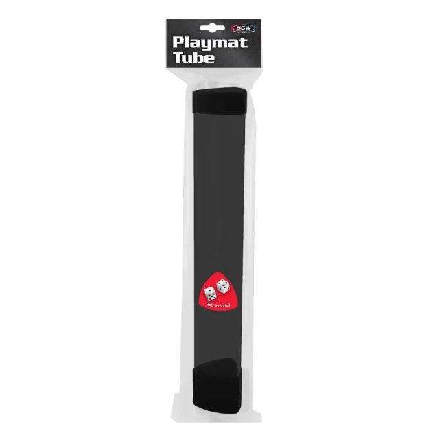 BCW playmat tube with dice cap smoke (additional view)