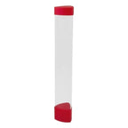 BCW playmat tube with dice cap red (additional view)