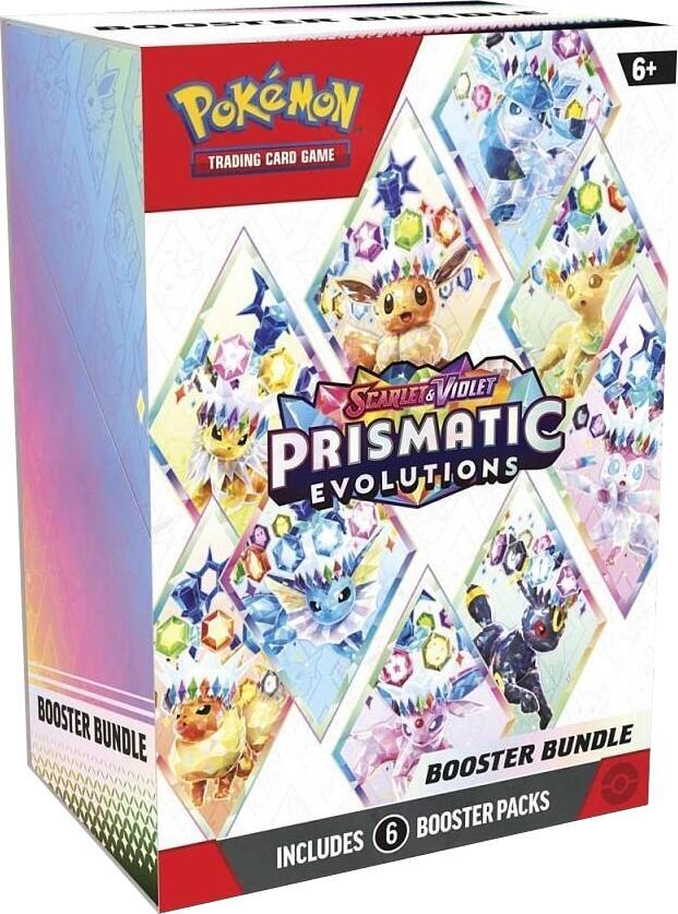 Pokémon Prismatic Evolutions Booster Bundle sealed 6 packs