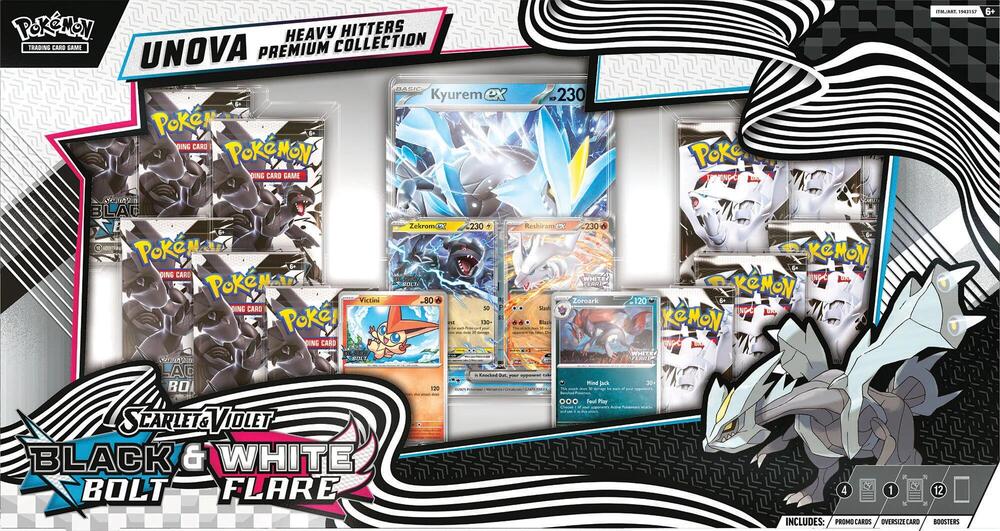 Pokémon Unova Heavy Hitters Premium Collection sealed box