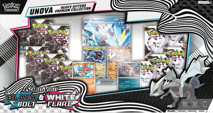 Pokémon Unova Heavy Hitters Premium Collection sealed box