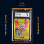 2023 Pokémon SV Paradox Rift Gold Rare Roaring Moon ex #262 CGC 10 Gem Mint