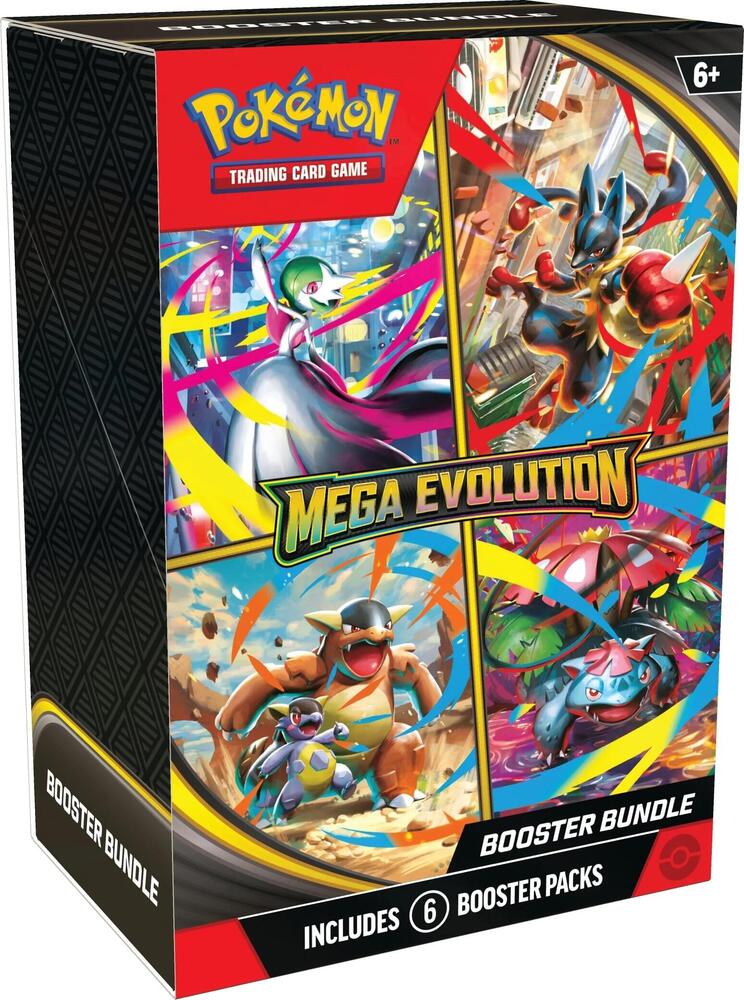Pokémon Mega Evolution Booster Bundle sealed 6 packs