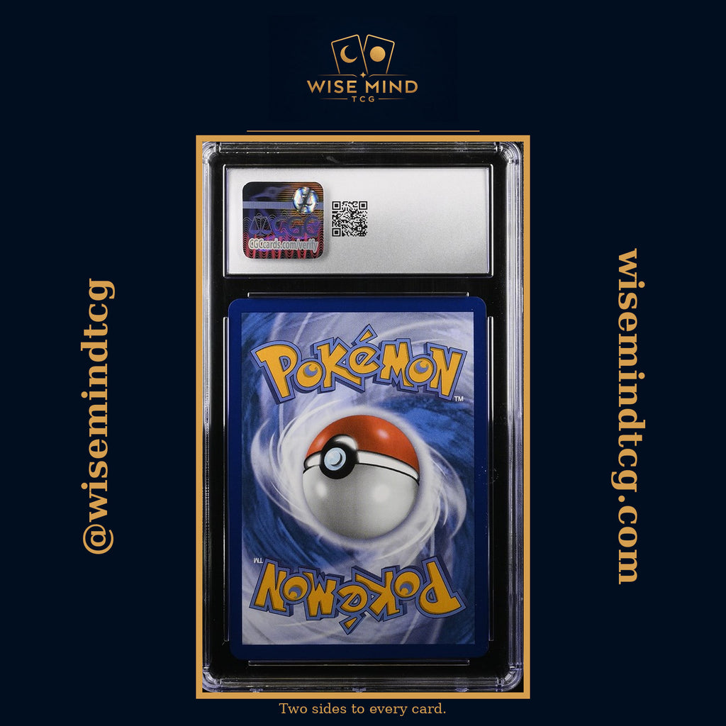 Mega Charizard X ex #023 UPC Promo CGC 10 slab — back