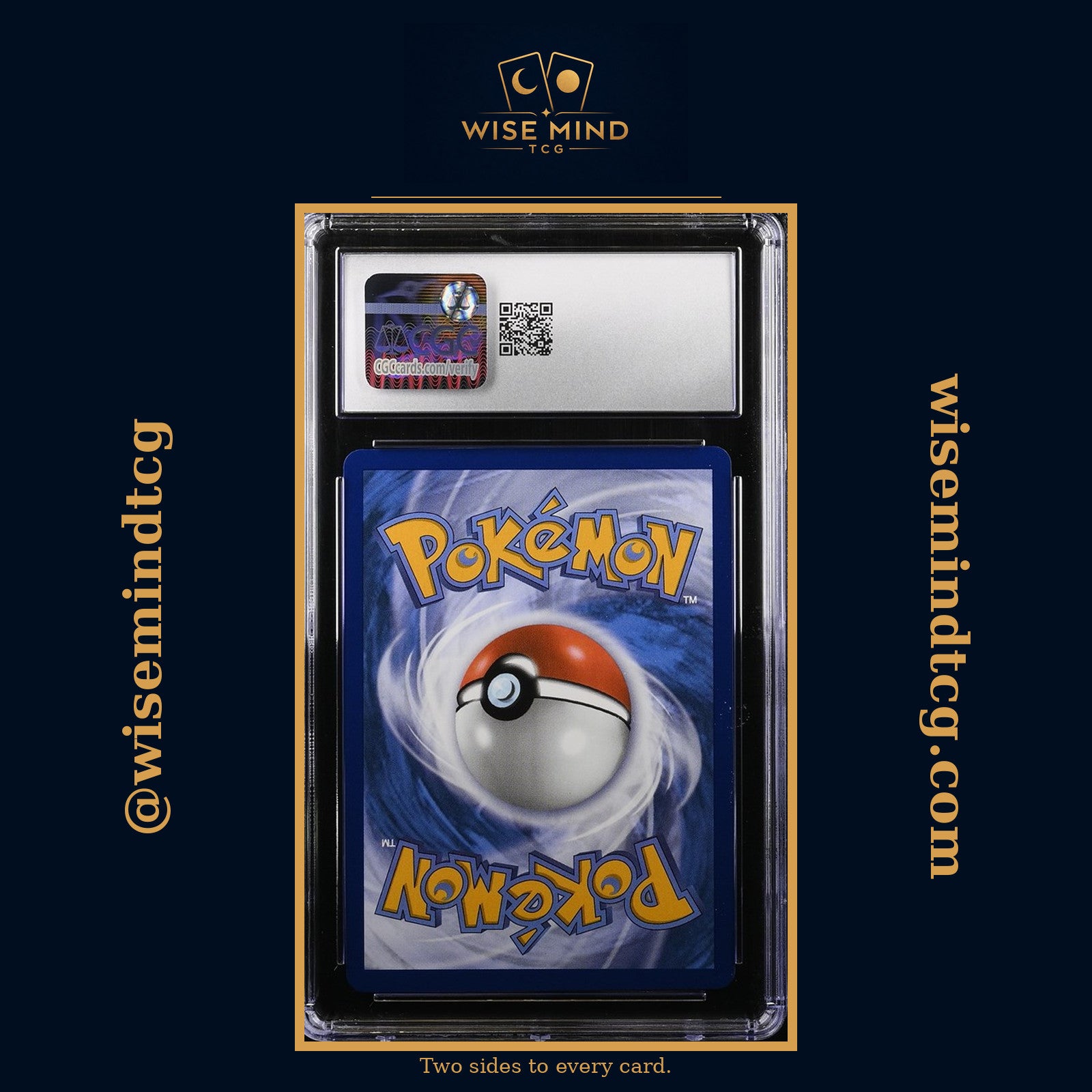 Mega Charizard X ex #023 UPC Promo CGC 10 slab — back