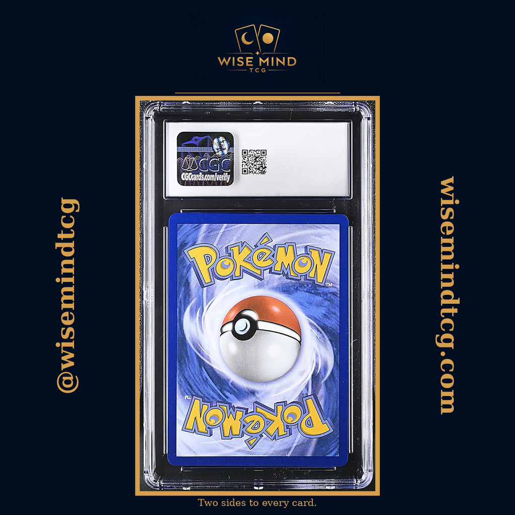 Mega Charizard X ex #023 UPC Promo CGC 10 slab — back