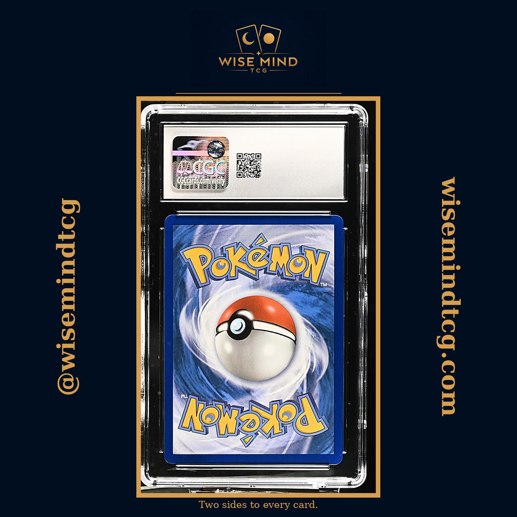 Mega Charizard X ex #023 UPC Promo CGC 10 slab — back