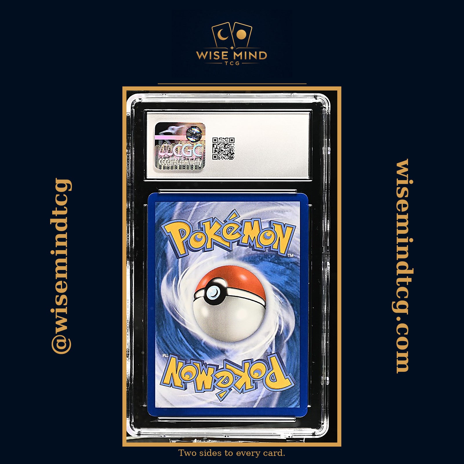 Mega Charizard X ex #023 UPC Promo CGC 10 slab — back