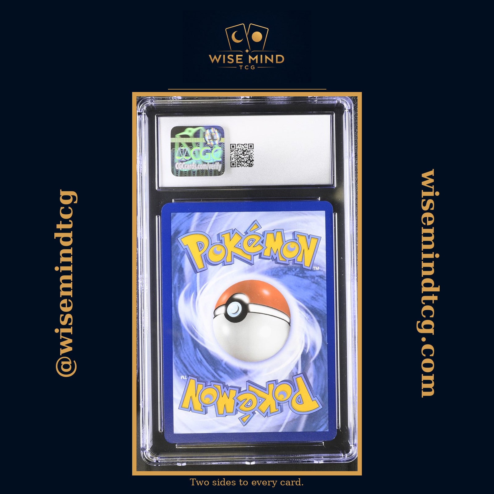 Charizard ex SVP EN 056 Premium Collection promo CGC 10 slab — back