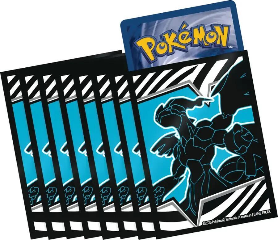 Black Bolt Zekrom Pokémon Elite Trainer Box card sleeves 65-pack