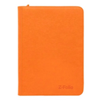 Z-Folio 9-pocket card album orange holds 360 cards
