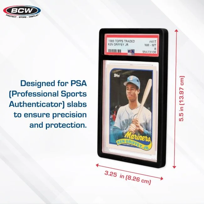 BCW PSA slab bumpers for graded card slabs