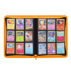 Z-Folio 9-pocket card album orange (interior view)