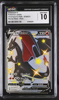 Charizard V #079/073 Champion's Path Secret Rare CGC 10 Gem Mint graded Pokemon card slab