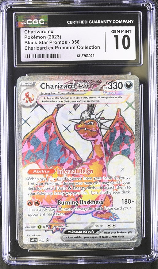 Charizard ex Pokémon 2023 English Black Star Promos - Scarlet & Violet SVP EN 056 Charizard ex Premium Collection (Holo)