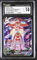 Deoxys VMAX #GG45 Crown Zenith Galarian Gallery CGC 10 Gem Mint graded Pokemon card slab