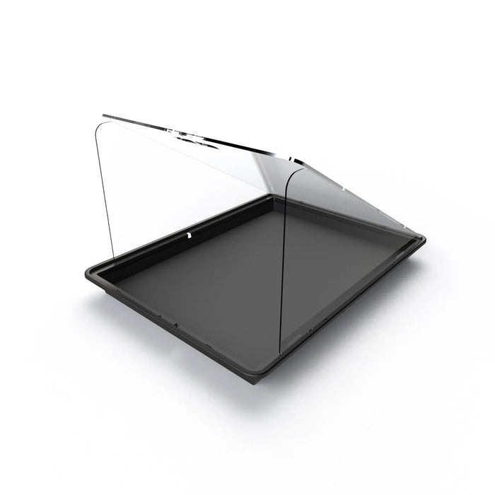 Zion Cases vertical acrylic display case with risers for cards and graded slabs