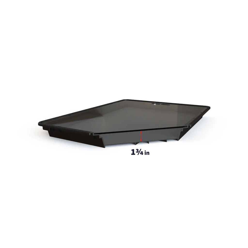 Zion Cases vertical display case with risers (additional view)