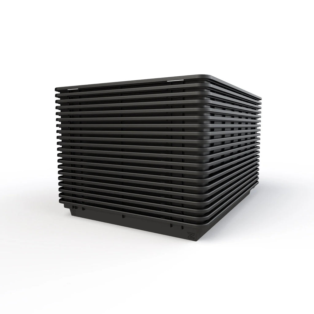 Zion Cases vertical display case with risers (additional view)