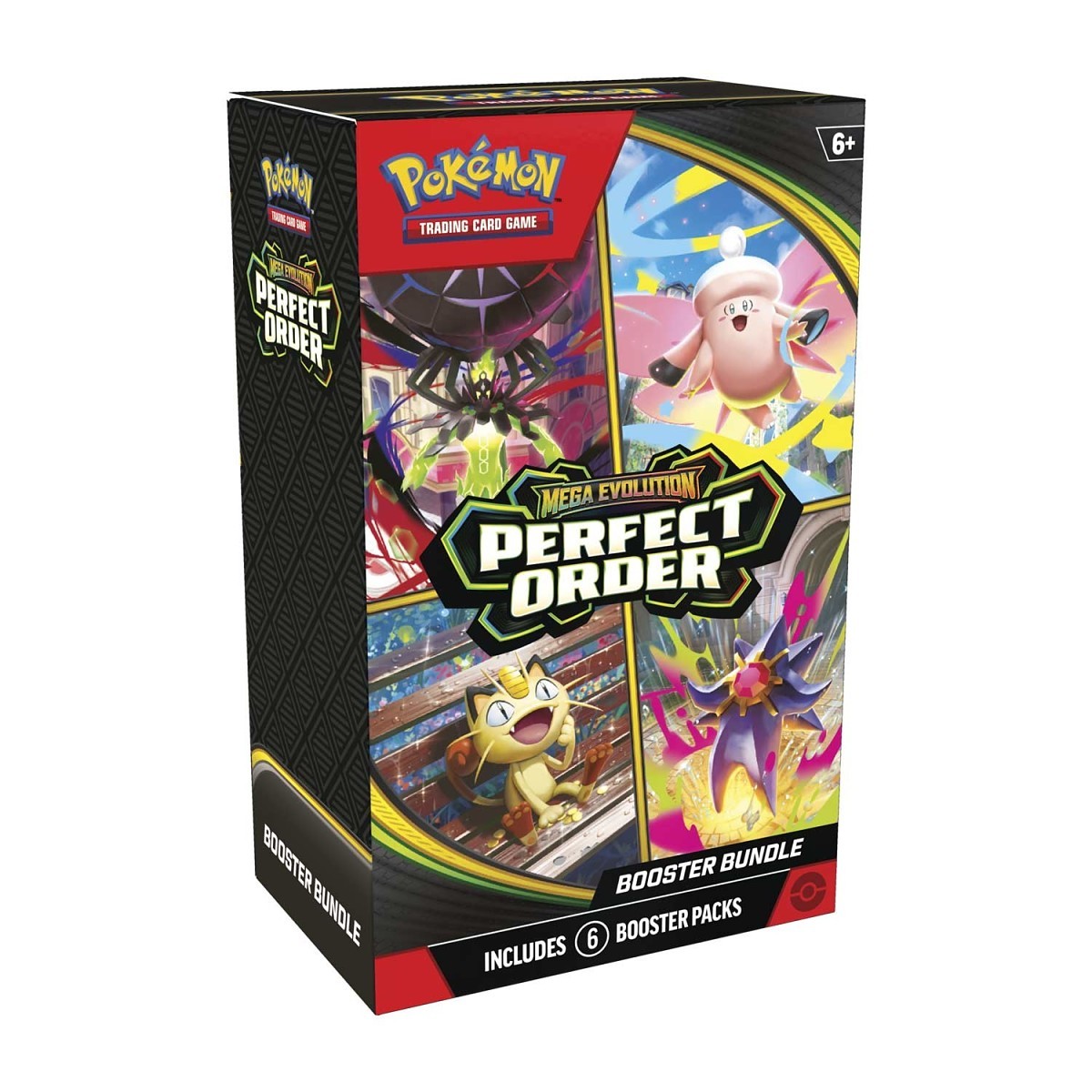 Pokémon Perfect Order ME03 Booster Bundle sealed 6 packs