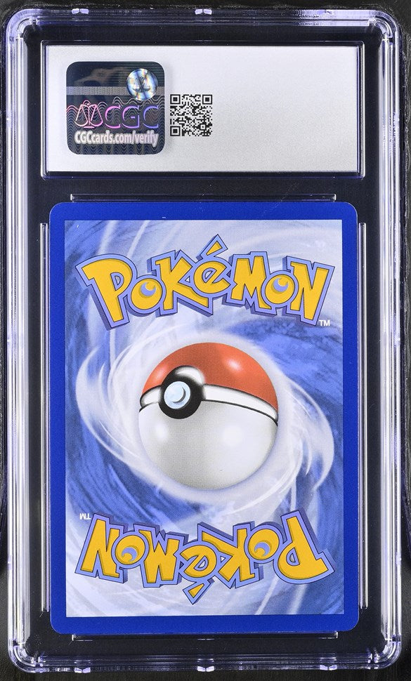 Radiant Charizard #020/159 Crown Zenith CGC 10 graded Pokémon slab (reverse)