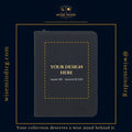 Custom printed BCW Z-Folio 9-pocket zip binder — your design mockup